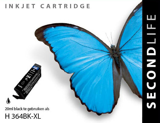 Kangaro Sl-11111331 Cartridge Secondlife Hp 364 Xl Black