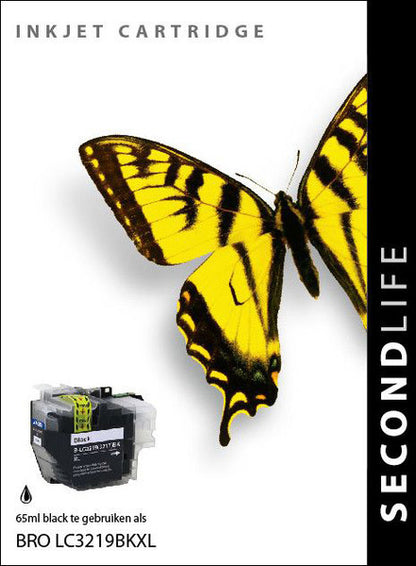 Kangaro Sl-11511171 *Cartridge Secondlife Brother Lc 3219 Xl Zwart