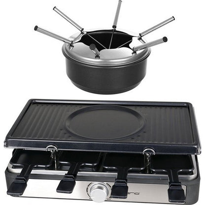 Emerio Rg-124930 Gourmet En Fondue Set Zwart/Rvs
