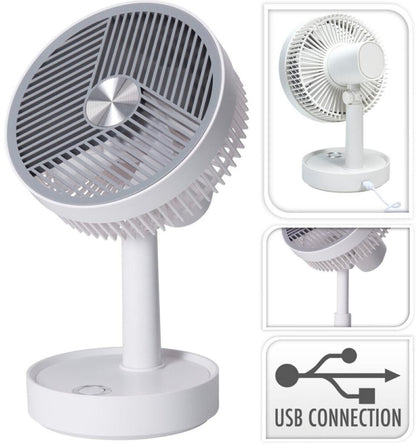 Tafelventilator - Oplaadbaar - Usb