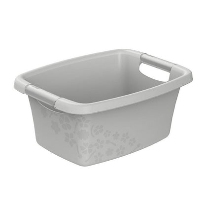 Rotho Flowers Wasmand 12L Cool Grey
