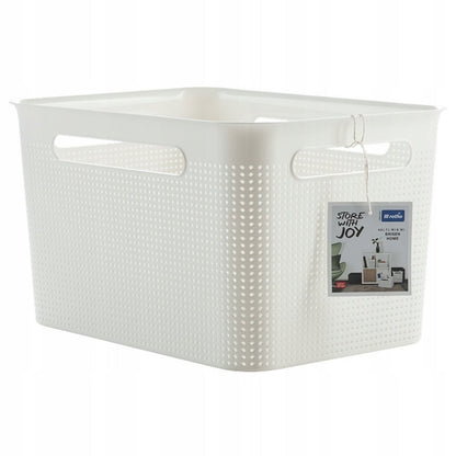 Rotho Brisen Opbergmand 36X26,2X21,1 Cm 16L Wit