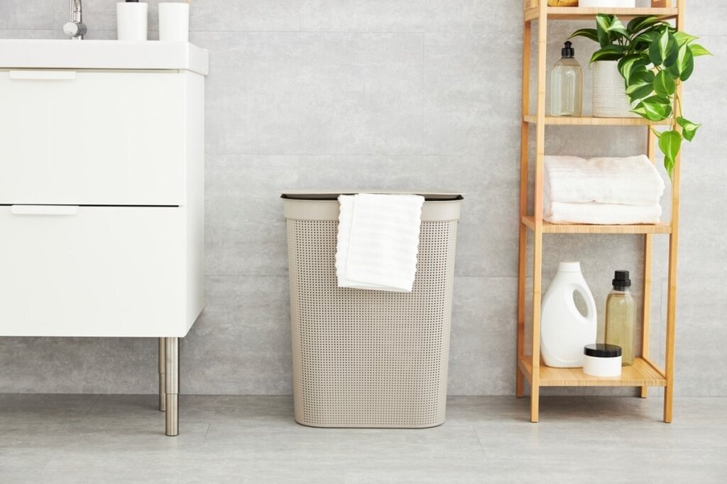 Rotho Wasverzamelaar Brisen 50 L Cappuccino