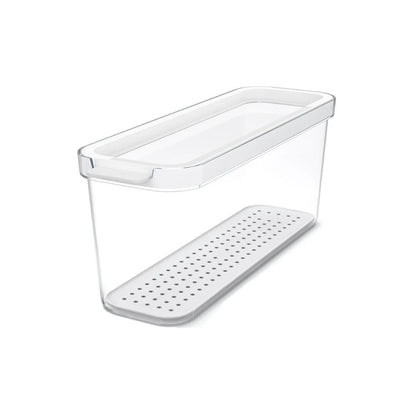 Rotho Cauma Koelkastorganizer 27X9.2X11.3 Cm 2L Wit/Transparant