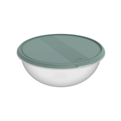 Rotho Elements Koelkast Bewaardoos Rond 6L Mistletoe Groen/Transparant