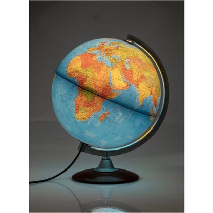 Kangaro Nova Rico Nr-0330Atfp-Fr Atlantis Wereldbol Franstalig 30 Cm + Led-Verlichting