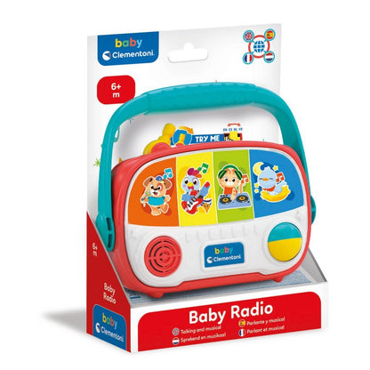 Clementoni Baby Radio + Licht En Geluid