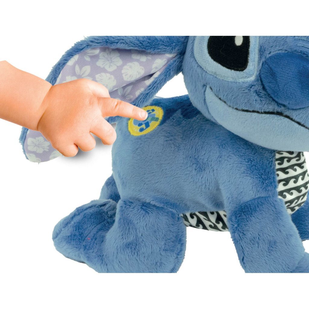 Clementoni Disney Kruipende Stitch Knuffel + Geluid