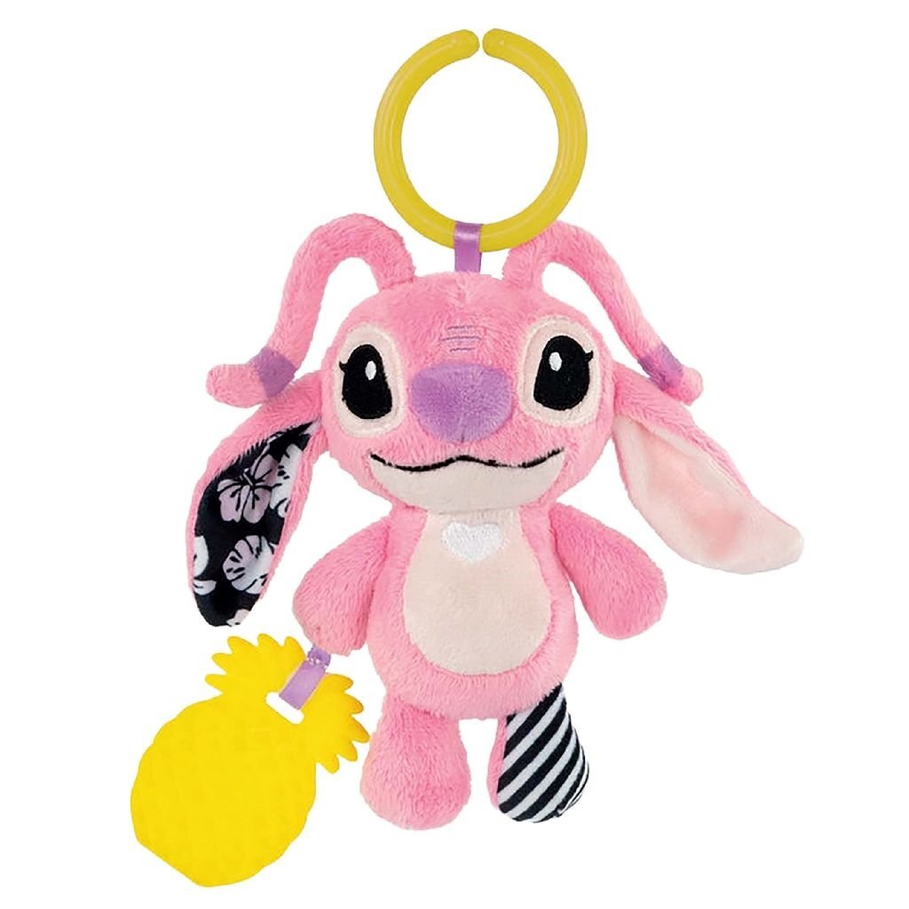Clementoni Baby Disney Stitch Soft Rattle Knuffel Angel