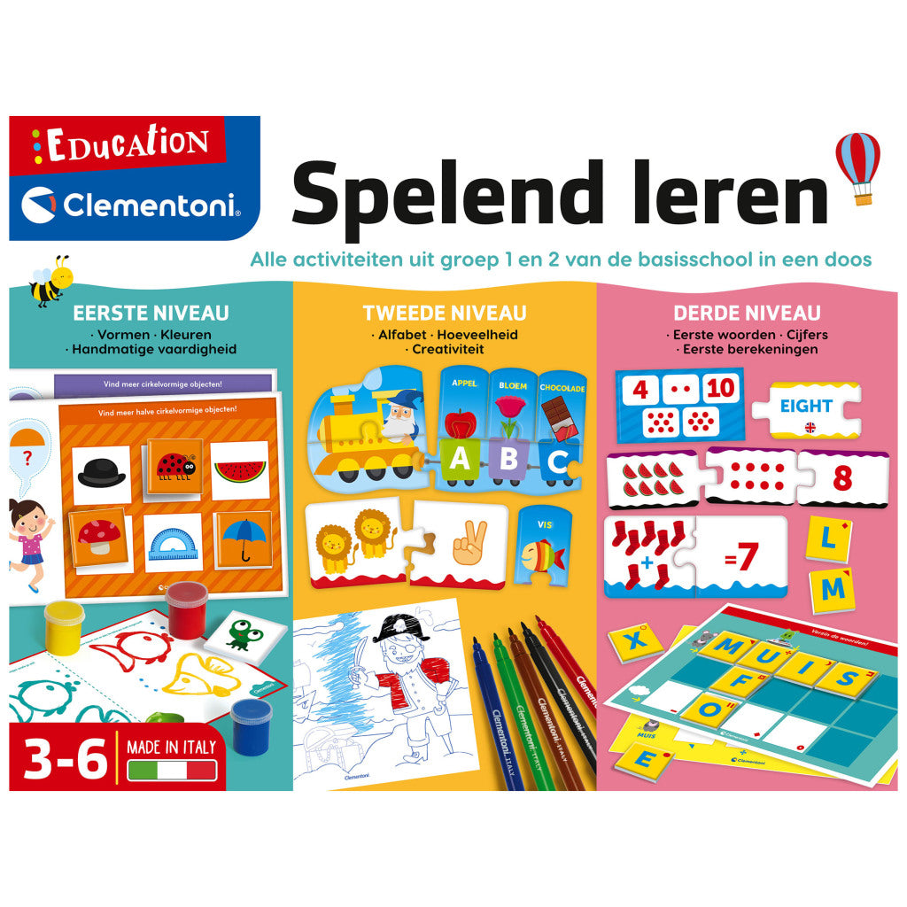 Clementoni Spelend Leren