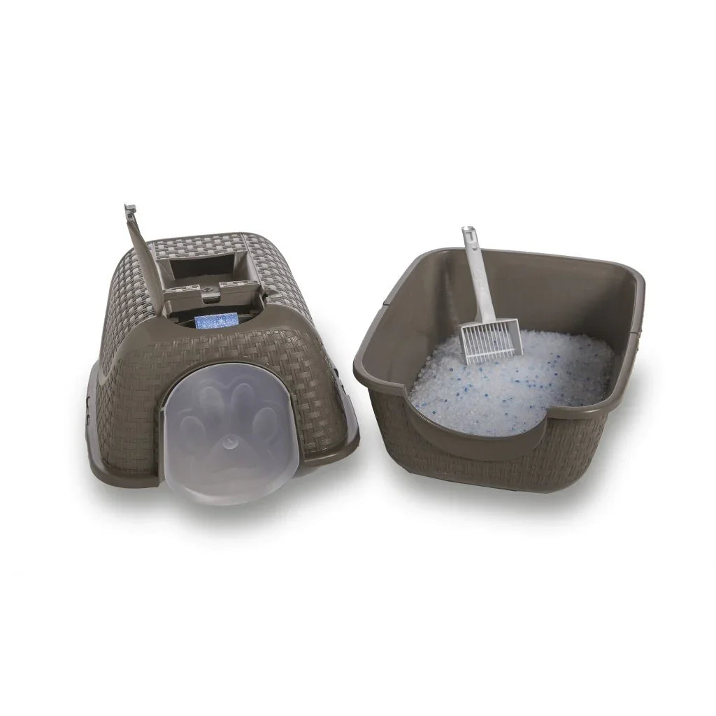 Bama Pet Kattenbak 41.8X50.5X39.6 Cm Taupe