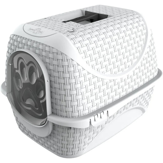 Bama Pet Kattenbak 41.8X50.5X39.6 Cm Wit