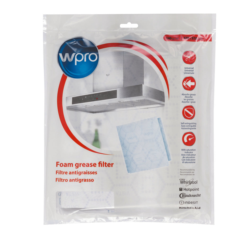 Wpro Wasemkapfilter 47X97Cm