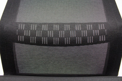 Linea Fabbrica Tekna 01 Zwart/Zwart Bureaustoel Met 2D Armleuning