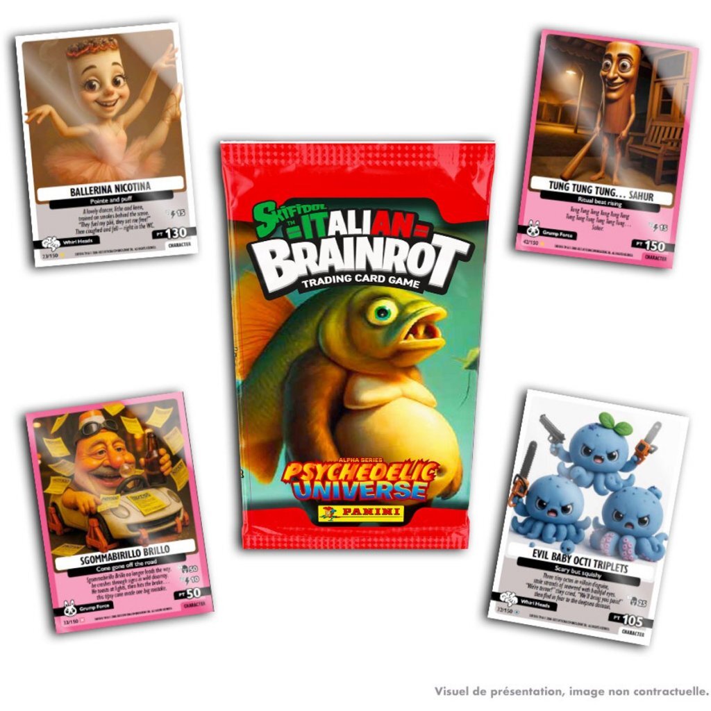 Overige Merken Skifidol Italian Brainrot Trading Card Starter