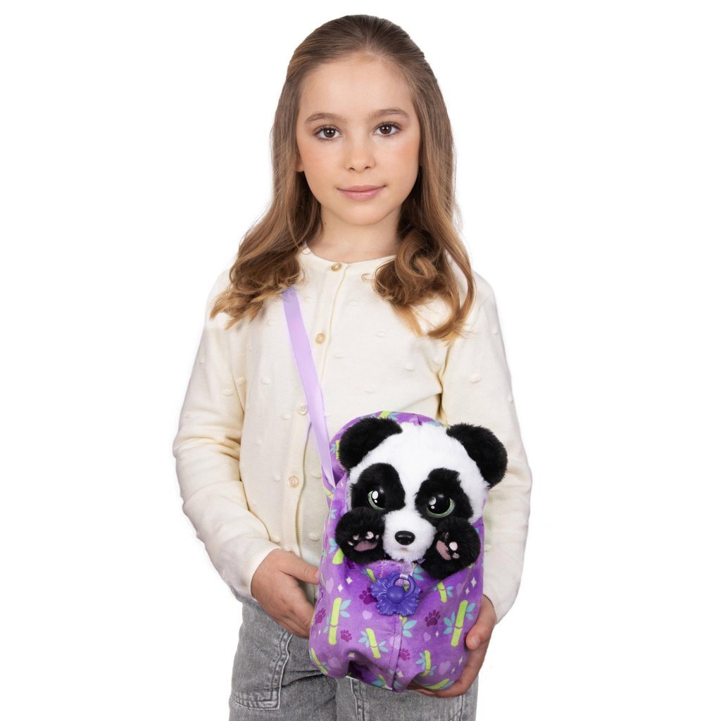 Overige Merken Baby Paws Knuffel Panda + Geluid