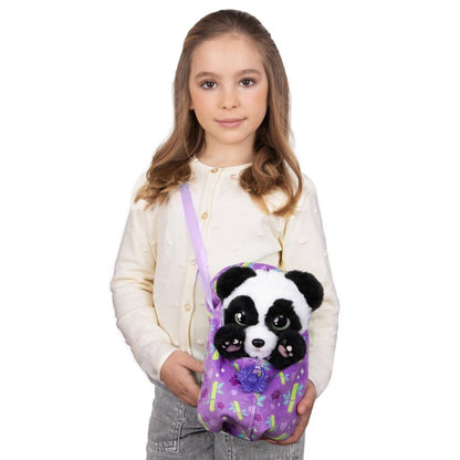 Overige Merken Baby Paws Knuffel Panda + Geluid