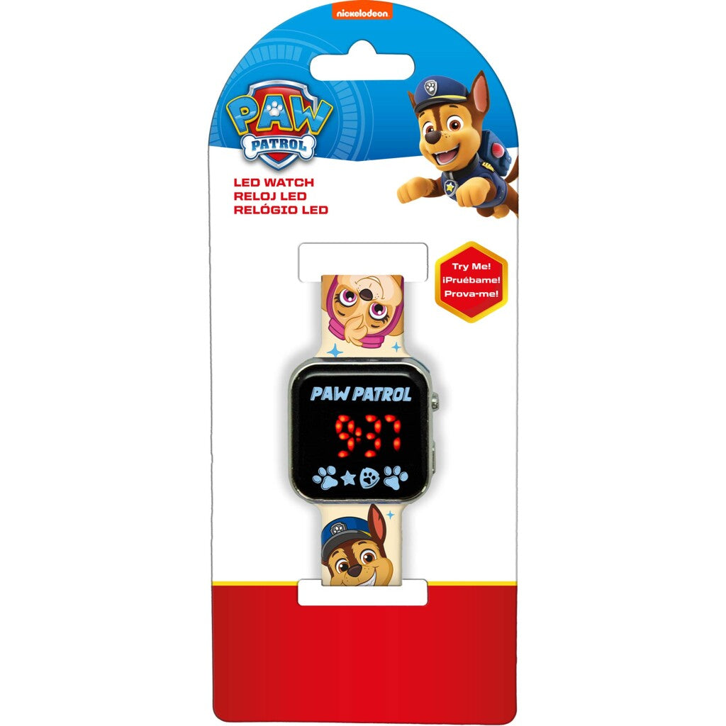 Paw Patrol Led Horloge
