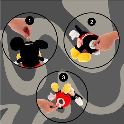 Disney Mickey Mouse Pluche Spaarpot 20 Cm