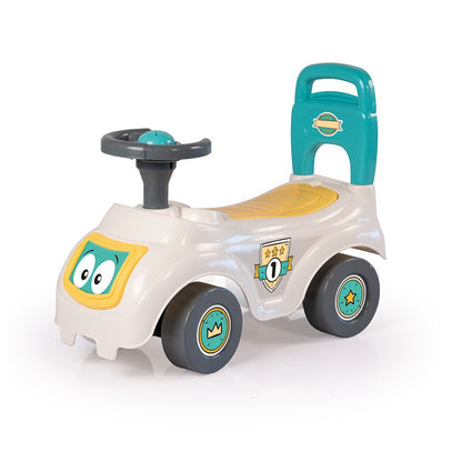 Dolu Loopauto Met Toeter Wit/Groen/Geel 47X37X20.5Cm