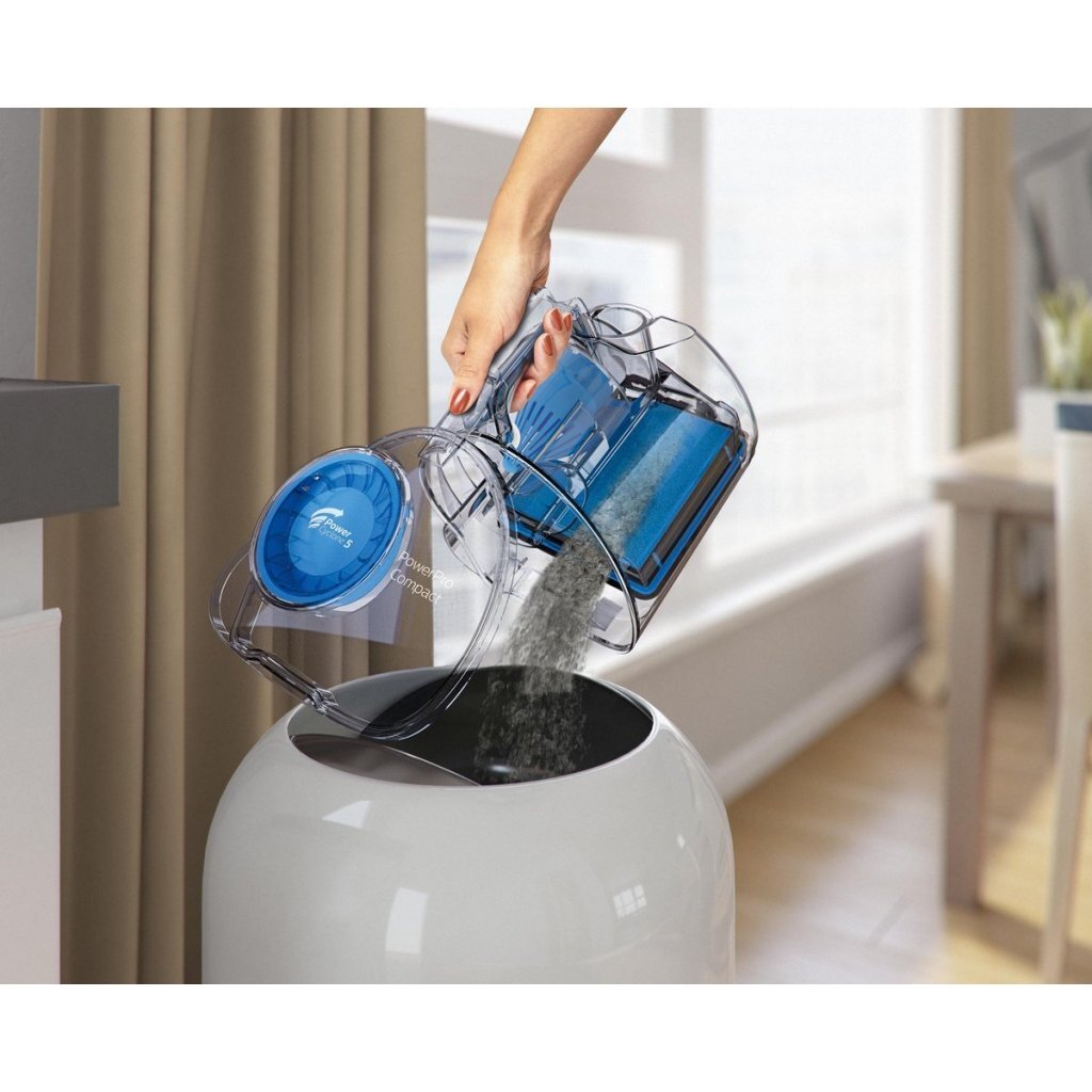 Philips Fc9334/09 Powerpro Compact Stofzuiger 900W Zwart/Blauw/Groen/Grijs