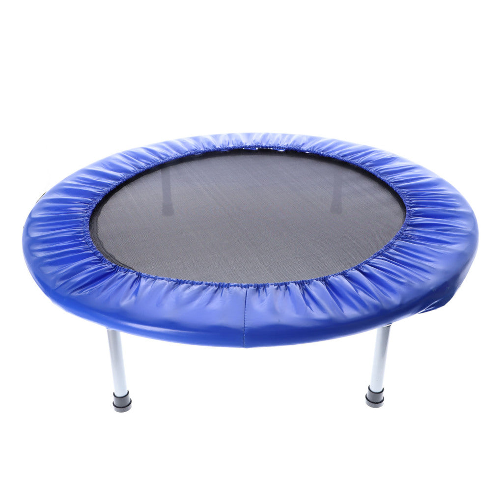 Alert Opvouwbaar Fitness Trampoline 97 Cm Blauw/Zwart