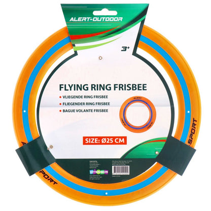 Alert Flying Ring Frisbee 25 Cm Oranje/Blauw