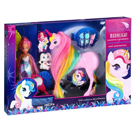 Overige Merken Moonlight Eenhoorn Speelset