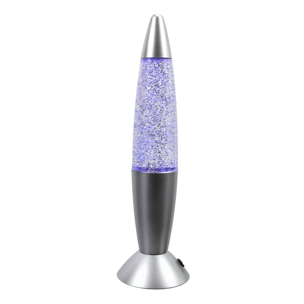 Overige Merken Party Time Led Glitterlamp 35 Cm Color Changing/Zilver