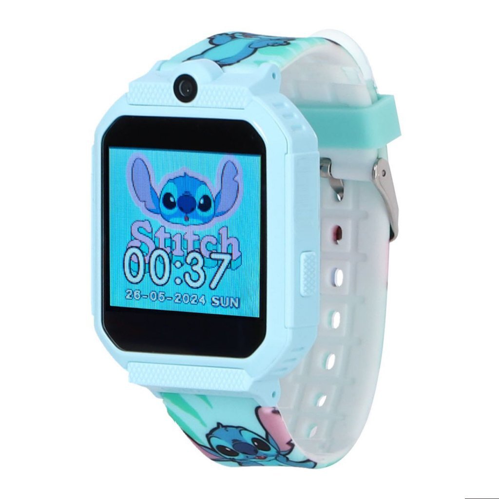 Accutime Smartwatch Disney Lilo &Amp; Stitch Met 26 Games Blauw