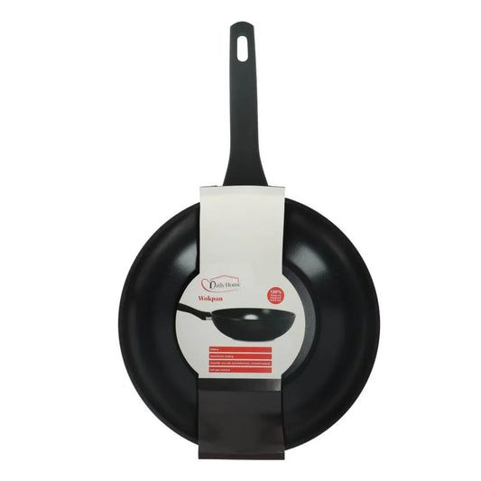 Daily Home Wokpan 28 Cm Zwart