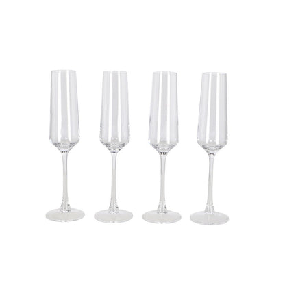 Daily Home Champagneglazen 190 Ml 4 Stuks Transparant