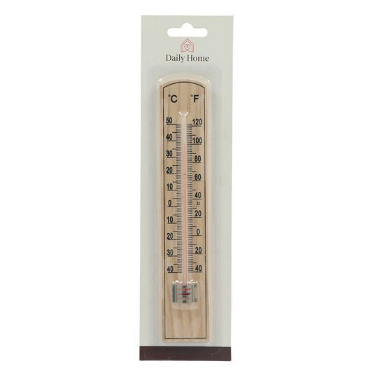 Daily Home Houten Kamer Thermometer 20 Cm