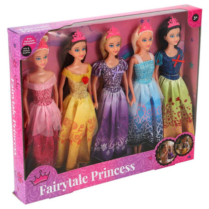 Fleur Princess Tienerpoppen 5 Poppen
