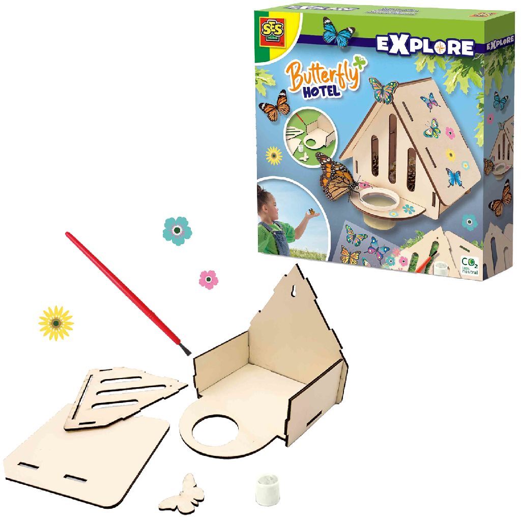 Ses Creative Explore Houten Vlinderhotel Maken