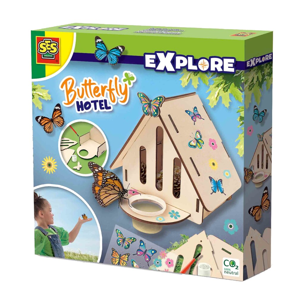 Ses Creative Explore Houten Vlinderhotel Maken