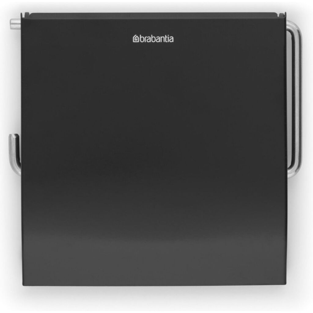 Brabantia Toiletrolhouder Met Klep Mat Zwart
