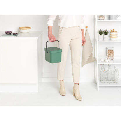 Brabantia Sort And Go Afvalemmer 6L Grijs