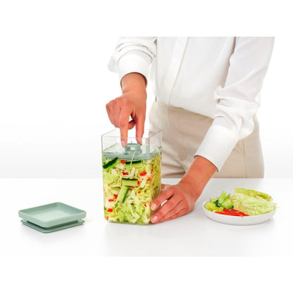 Brabantia Tasty+ Fermentatiekit Jade Groen/Transparant