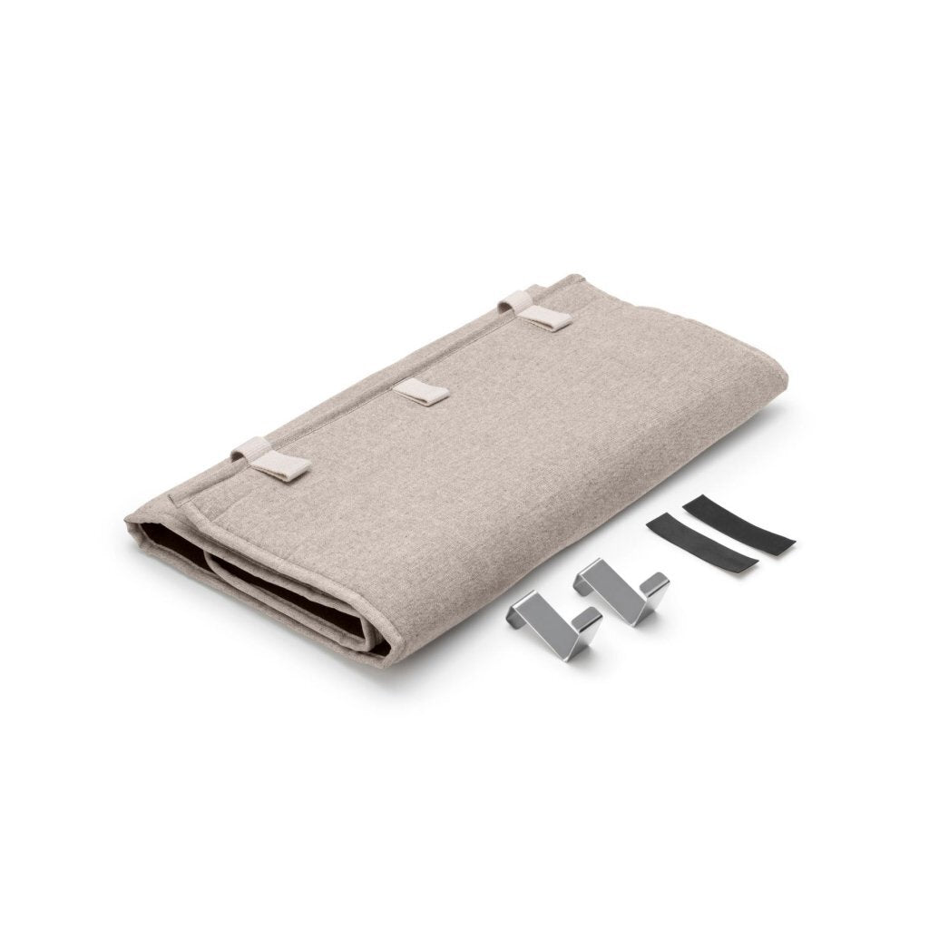 Brabantia Kledingstoomdeken Met Deurhaken 50X100 Cm Lichtgrijs