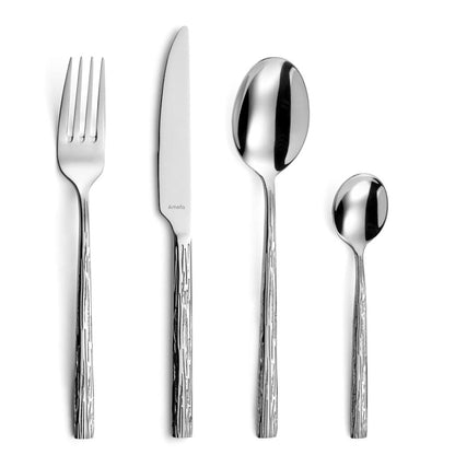 Amefa Calligraph Bestekset 24-Delig Rvs/Zilver