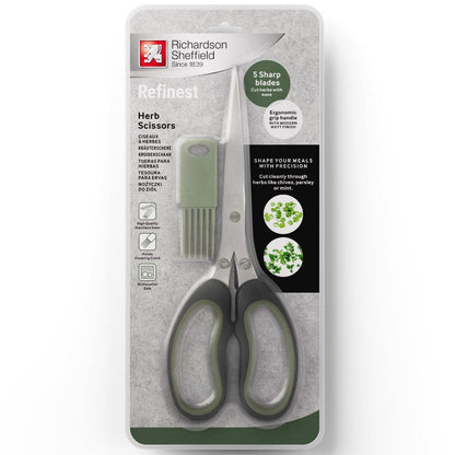 Richardson Sheffield Refinest Kruidenschaar Groen/Zwart