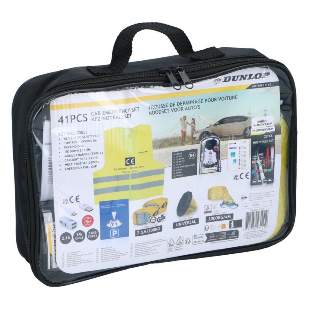 Dunlop Auto Noodset 8-Delig