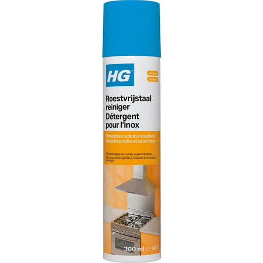 Hg Roestvrijstaal Reiniger 1X300 Ml