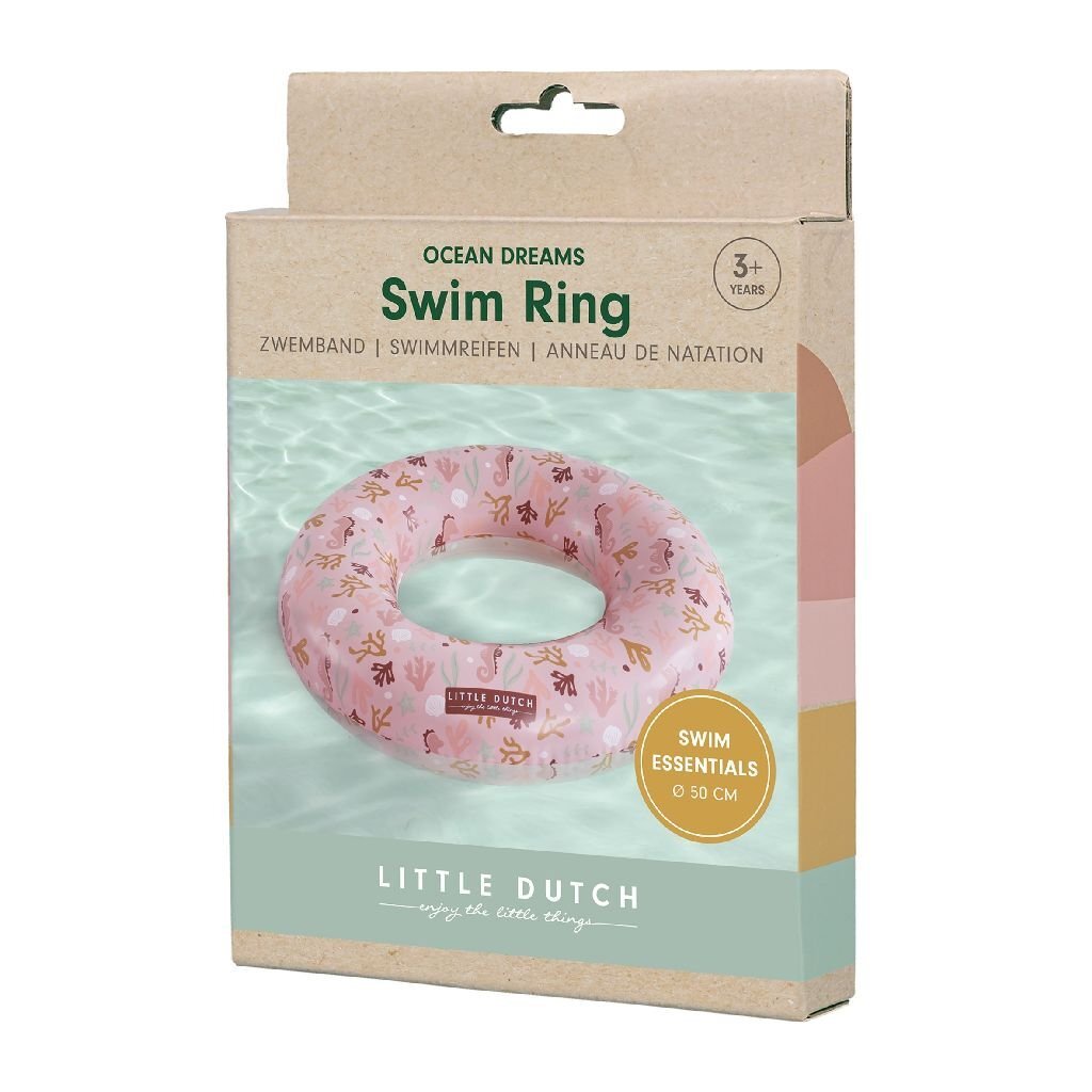Little Dutch Ocean Dreams Zwemring 50 Cm Roze