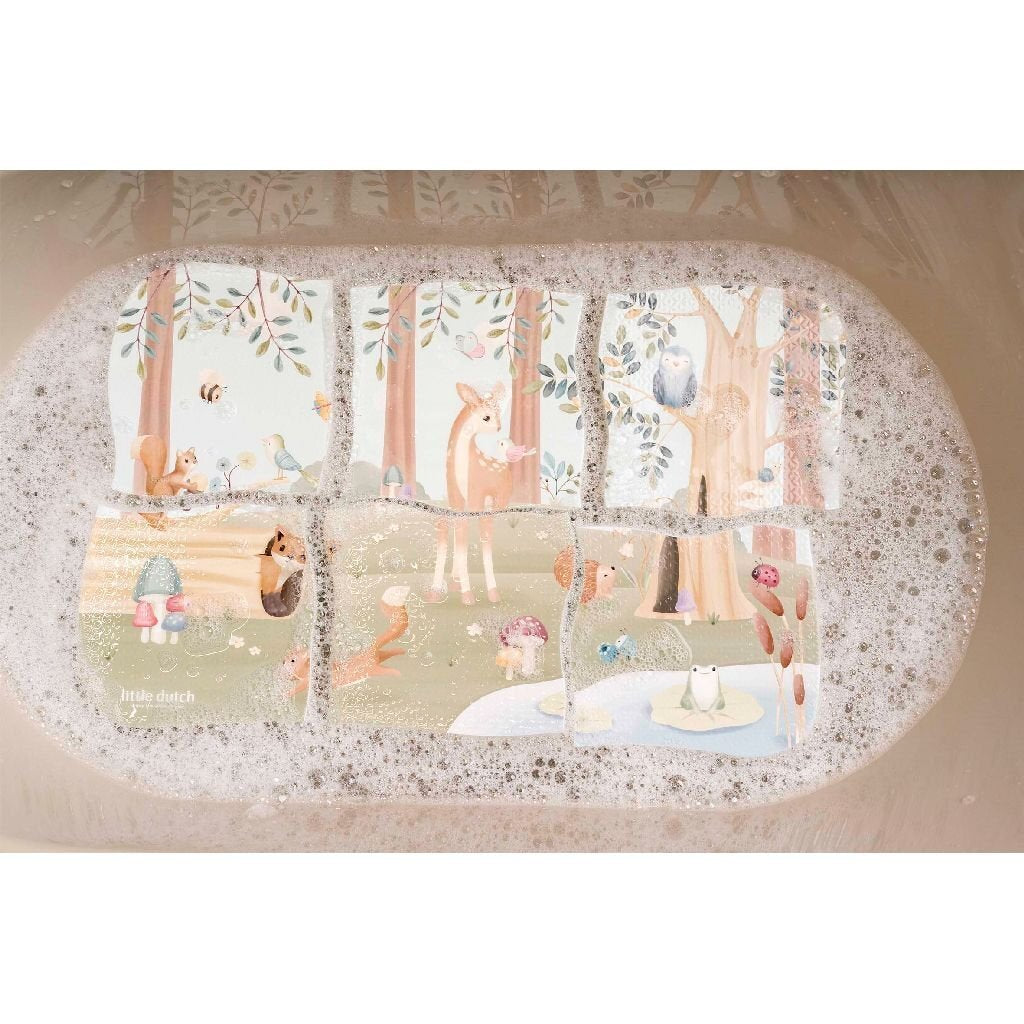 Little Dutch Forest Friends Bad Puzzel 6 Stukjes
