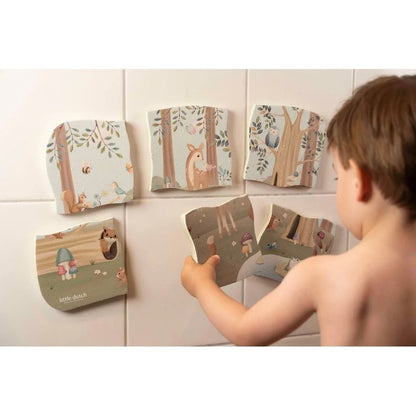 Little Dutch Forest Friends Bad Puzzel 6 Stukjes