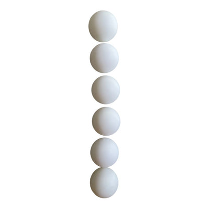 Sportx Tafeltennisballen 6 Stuks Wit