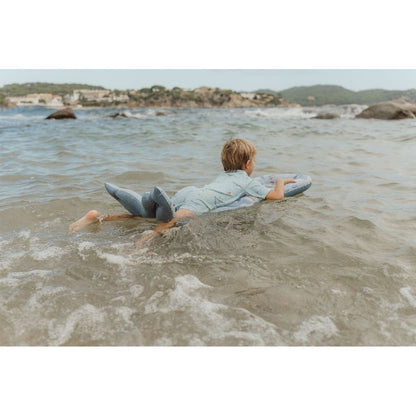 Little Dutch Ocean World Luchtbed Met Staart 118 Cm Blauw