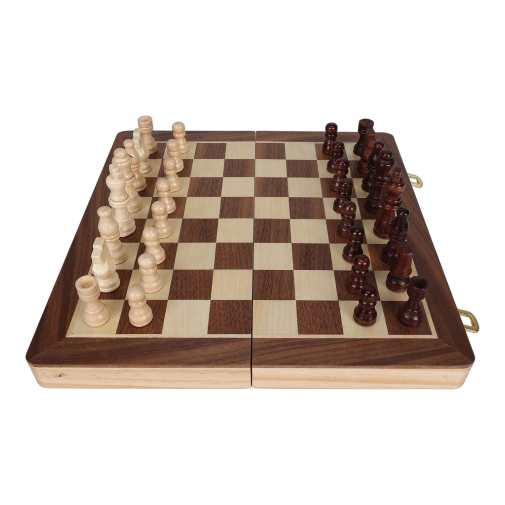 Clown Games Luxe Houten Schaakset